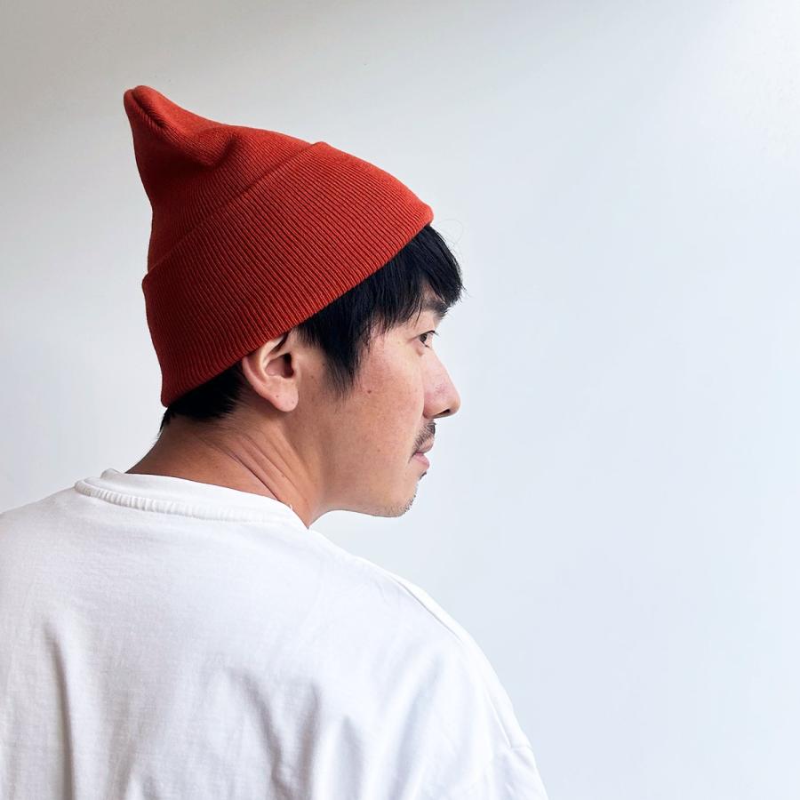 洗える ニットキャップ 帽子 ニット帽 ビーニー ワッチキャップ レディース メンズ フリーサイズ 伸縮 フィット感 ベーシックエンチ アクリル プレーン ワッチ | Basiquenti | 20