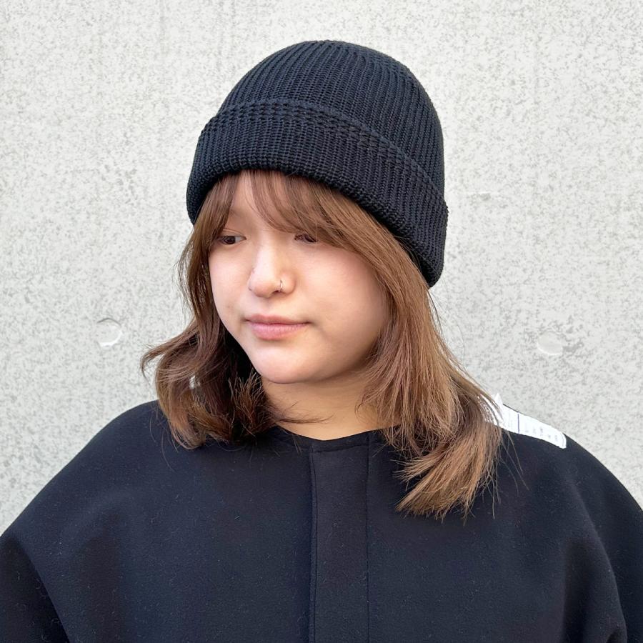 洗える 抗菌 消臭 パターン ポリ ワッチ ニットキャップ 帽子 ニット帽 ビーニー レディース メンズ フリーサイズ 深め ベーシックエンチ Pattern Poly Watch | Basiquenti | 05