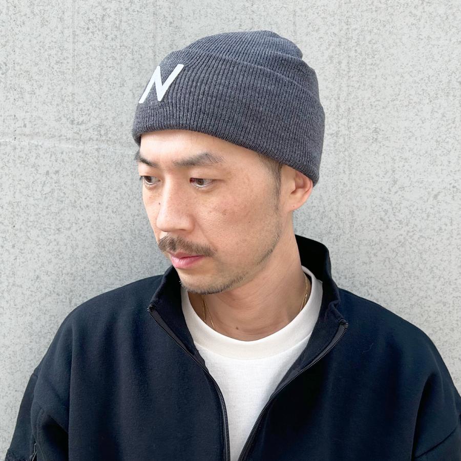 アクリル 抗菌 消臭 洗える ロゴ ワッチ ニット 帽子 ニット帽 アルファベット レディース メンズ フリーサイズ 保温 伸縮 ベーシックエンチ Acrylic Logo Watch | Basiquenti | 07