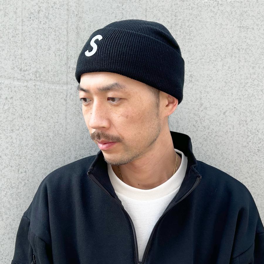 アクリル 抗菌 消臭 洗える ロゴ ワッチ ニット 帽子 ニット帽 アルファベット レディース メンズ フリーサイズ 保温 伸縮 ベーシックエンチ Acrylic Logo Watch | Basiquenti | 06