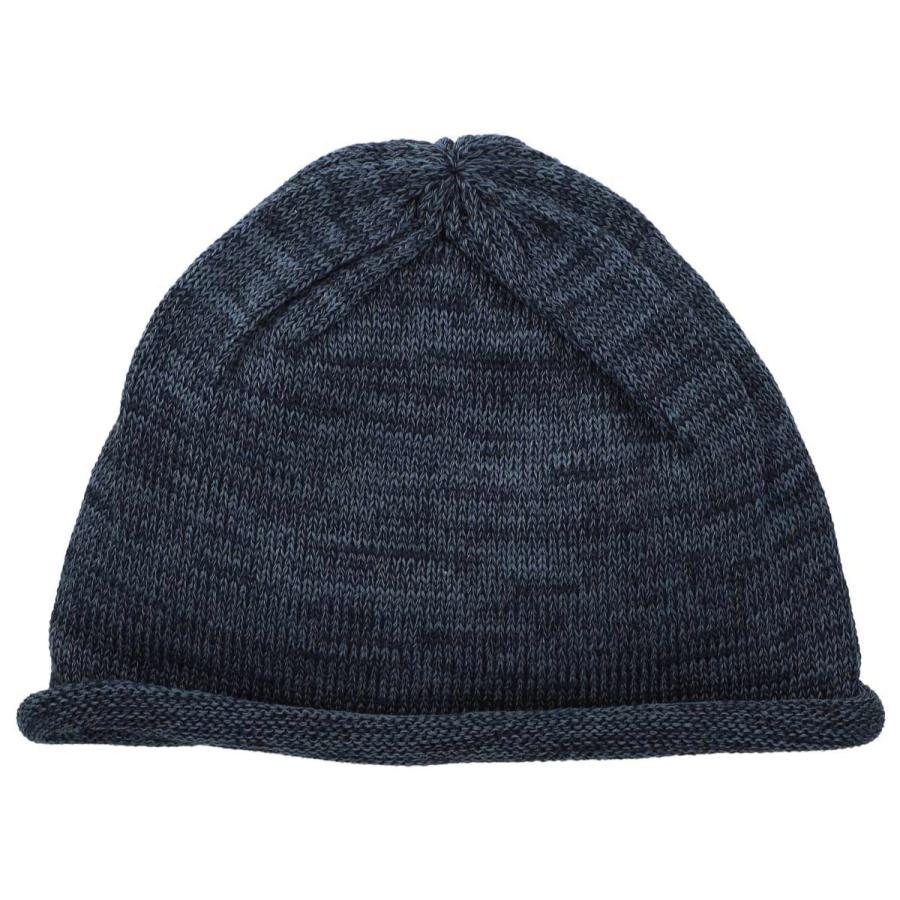 麻混 抗菌 消臭 洗える ワッチ ニット 帽子 ニット帽 春夏 風通し 快適 細編み レディース メンズ フリーサイズ 伸縮 ベーシックエンチ Dry Ramie Roll Watch | Basiquenti | 04