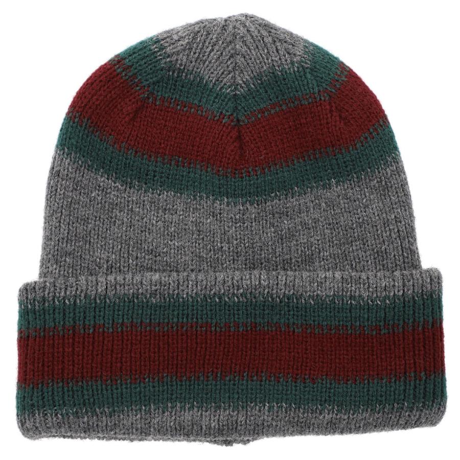 洗える 抗菌 消臭 リバーシブル ワッチ ニットキャップ 2way ニット帽 ビーニー レディース メンズ フリーサイズ 深め ベーシックエンチ Gra Riversible Watch | Basiquenti | 02