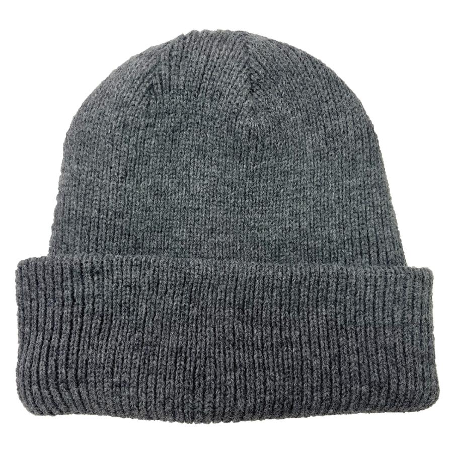 洗える 抗菌 消臭 リバーシブル ワッチ ニットキャップ 2way ニット帽 ビーニー レディース メンズ フリーサイズ 深め ベーシックエンチ Gra Riversible Watch | Basiquenti | 10