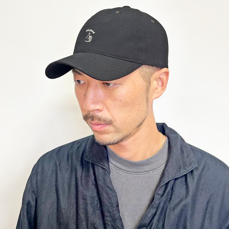 ハンドサイン スラブ 抗菌 消臭 キャップ 帽子 レディース メンズ フリーサイズ カーブつば PEACE OK ALOHA GOOD ゴルフ ベーシックエンチ Shiwa Hand Sign Cap | Basiquenti | 05