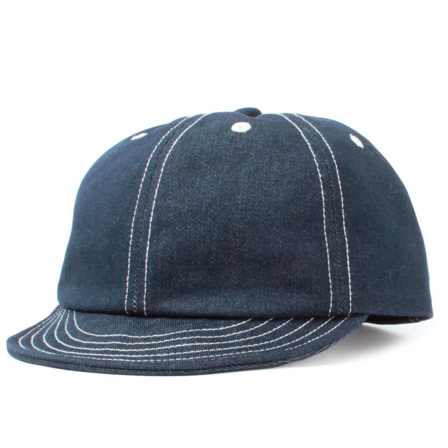 Basiquenti ショートつば Denim Ball Cap デニムボールキャップ Basiquenti ショートつば Denim Ball Cap デニムボールキャップ