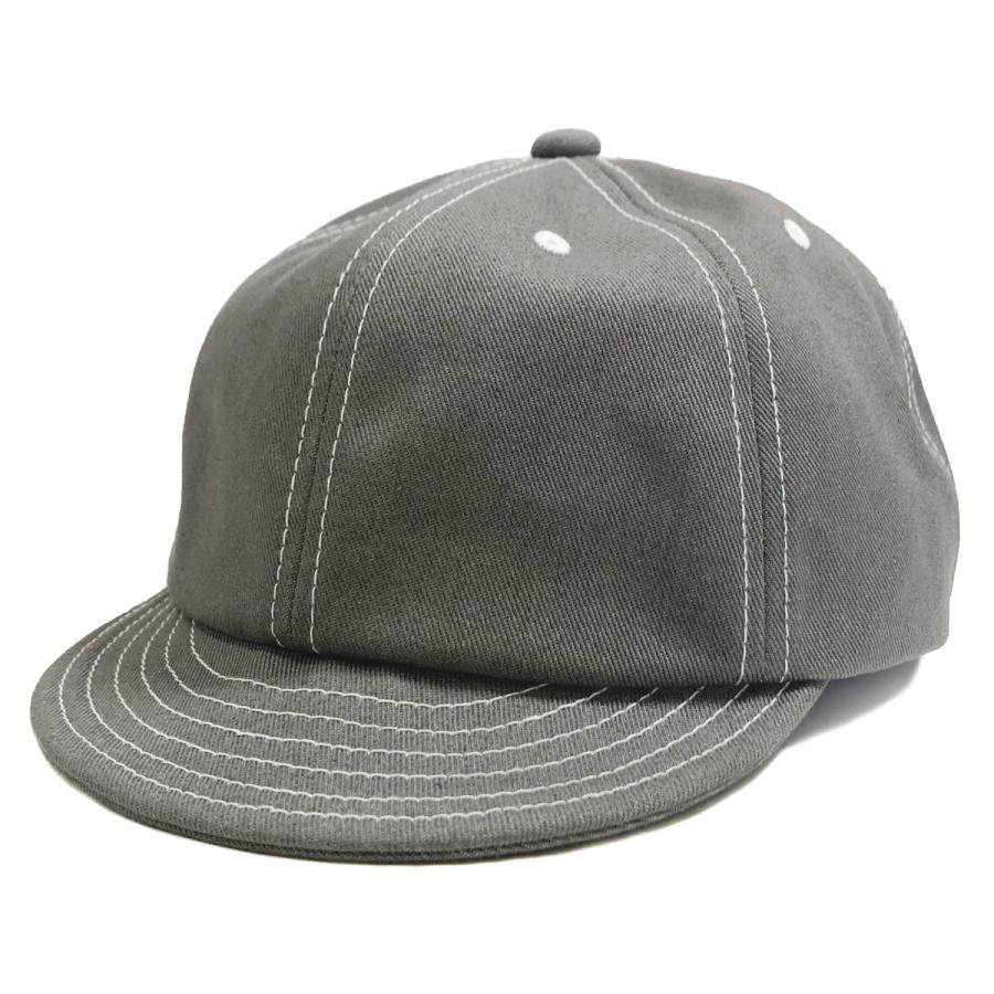 Basiquenti ショートつば Denim Ball Cap デニムボールキャップ