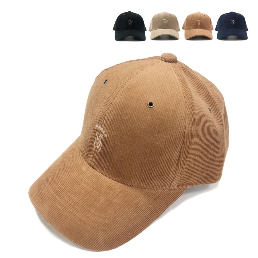 ハンド サイン キャップ 帽子 レディース メンズ フリーサイズ コーデュロイ コールテン ゴルフ ベーシックエンチ Corduroy Hand Sign Cap | Basiquenti