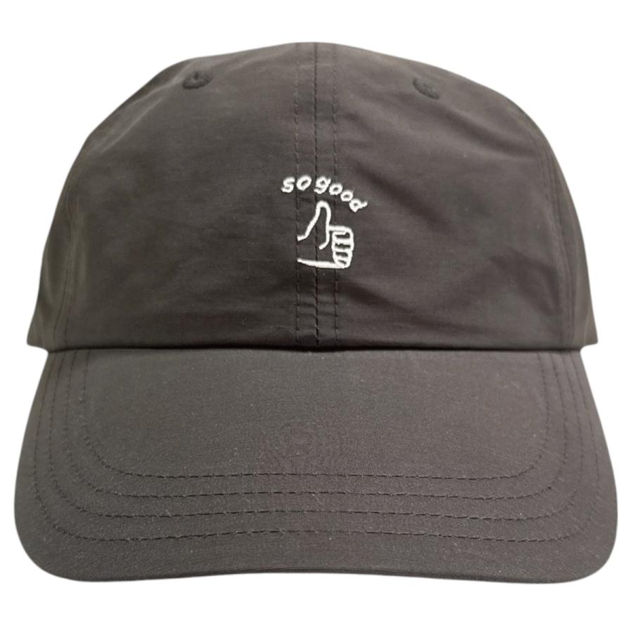 ベーシックエンチ Light Cotton Nylon Hand Sign Cap 帽子 ベースボールキャップ シンプル 6パネル ローキャップ キャップ メンズ レディース 浅め | Basiquenti | 06