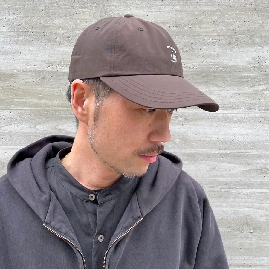 ベーシックエンチ Light Cotton Nylon Hand Sign Cap 帽子 ベースボールキャップ シンプル 6パネル ローキャップ キャップ メンズ レディース 浅め | Basiquenti | 07
