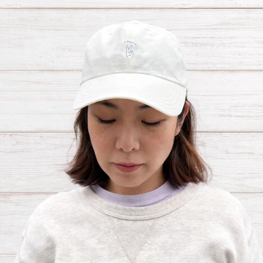 ベーシックエンチ Light Cotton Nylon Hand Sign Cap 帽子 ベースボールキャップ シンプル 6パネル ローキャップ キャップ メンズ レディース 浅め | Basiquenti | 08