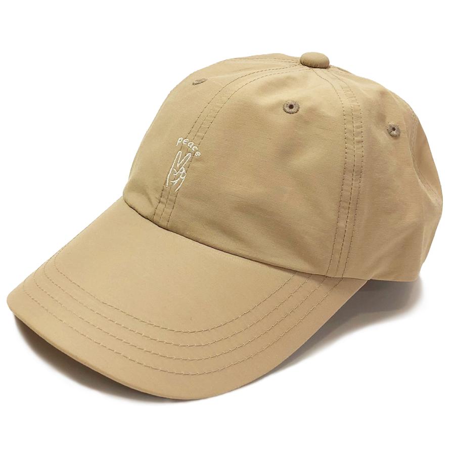ベーシックエンチ Light Cotton Nylon Hand Sign Cap 帽子 ベースボールキャップ シンプル 6パネル ローキャップ キャップ メンズ レディース 浅め | Basiquenti | 11