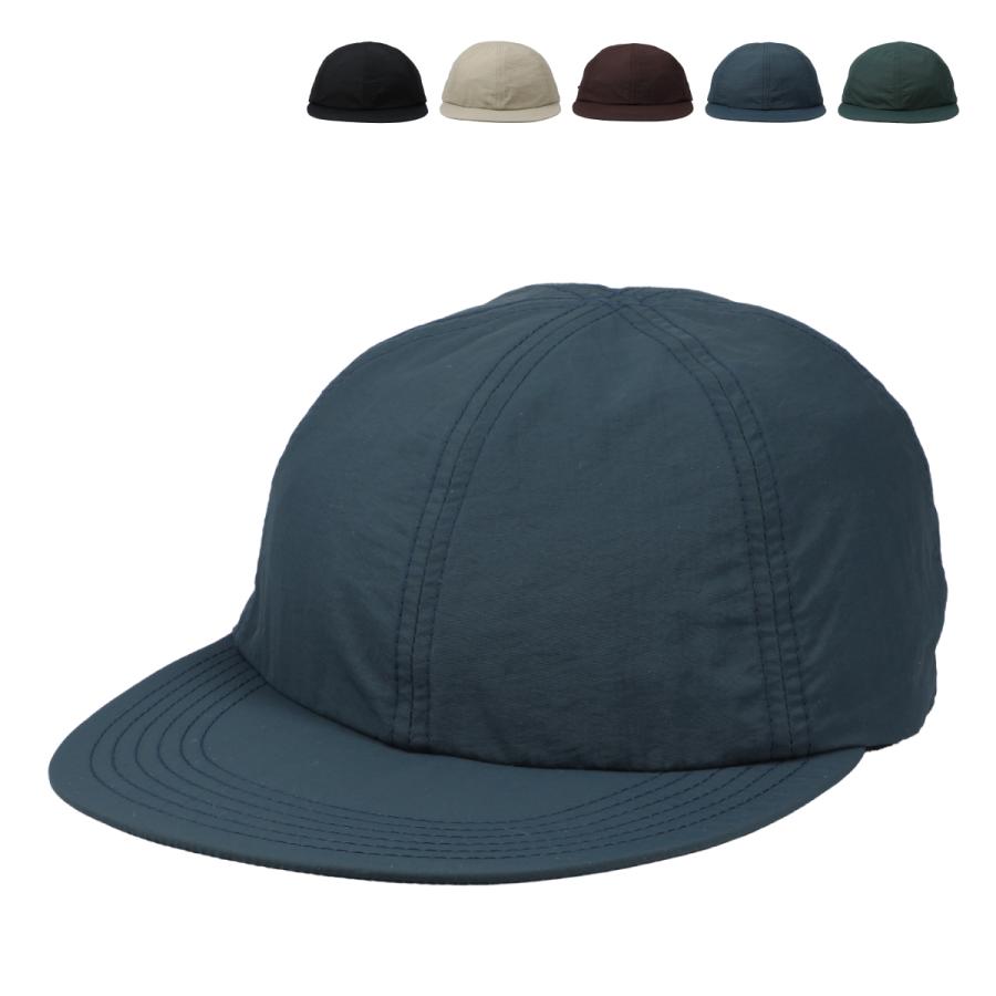 はっ水 抗菌 消臭 超軽量 キャップ 帽子 メンズ レディース フリーサイズ アウトドア 持ち運び ドローコード ベーシックエンチ SHUNNA Simple Cap | Basiquenti