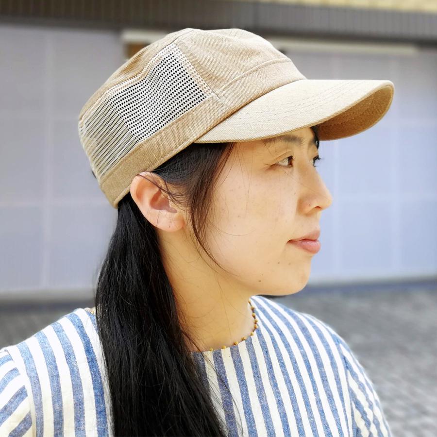 メッシュ ワークキャップ 帽子 蒸れない 通気 メンズ レディース 男女兼用 春夏 夏用 ゴルフ 涼しい 無地 シンプル Mesh Work メッシュワーク | Basiquenti | 06