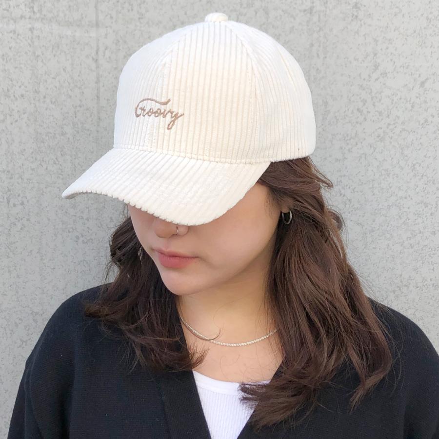 抗菌 消臭 吸水速乾 キャップ コーデュロイ 帽子 レディース メンズ フリーサイズ チェーン ステッチ ゴルフ ベーシックエンチ Chain Stitch Cap | Basiquenti | 06