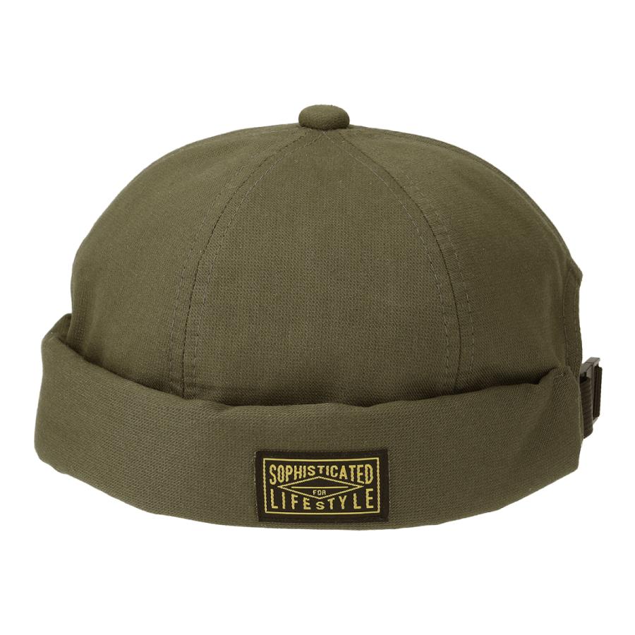 ベーシックエンチ Black Tag Fisherman Cap 帽子 洗える 抗菌 消臭 つば無しキャップ ロールワッチ メンズ レディース フリーサイズ | Basiquenti | 12