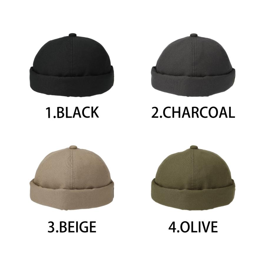 ベーシックエンチ Black Tag Fisherman Cap 帽子 洗える 抗菌 消臭 つば無しキャップ ロールワッチ メンズ レディース フリーサイズ | Basiquenti | 16