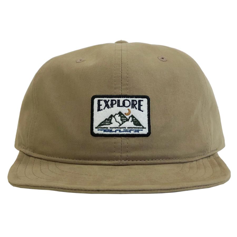 ベーシックエンチ Explore Short Cap 帽子 抗菌 消臭 吸水速乾 キャップ メンズ レディース アンパイア ショートつば ショートブリム タイプライター 探検｜riverup｜11