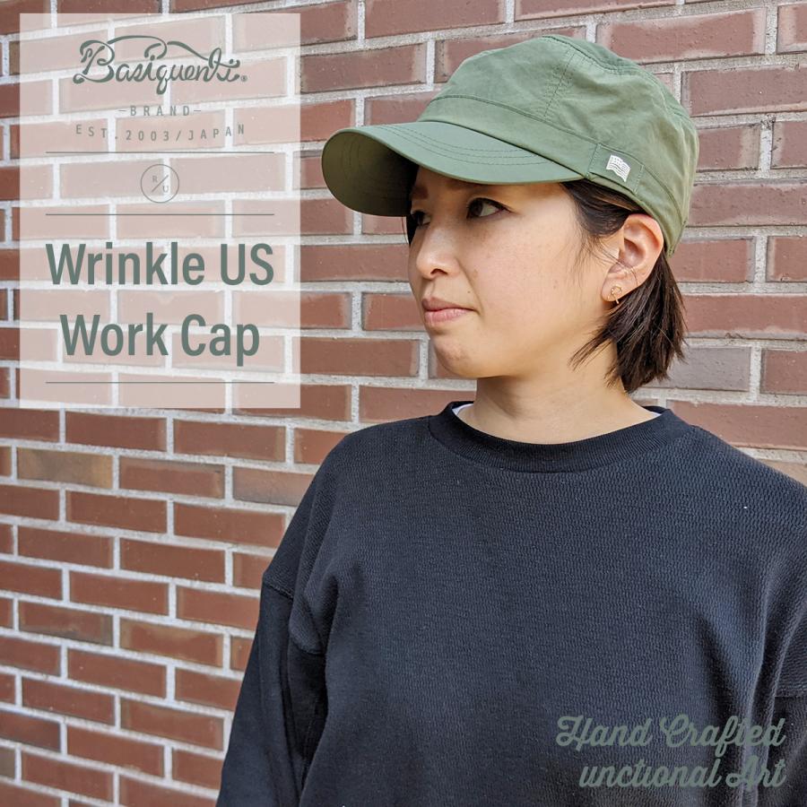 Basiquenti ベーシックエンチ Wrinkle US Work 帽子 ワーク Basiquenti ベーシックエンチ Wrinkle US Work 帽子 ワーク