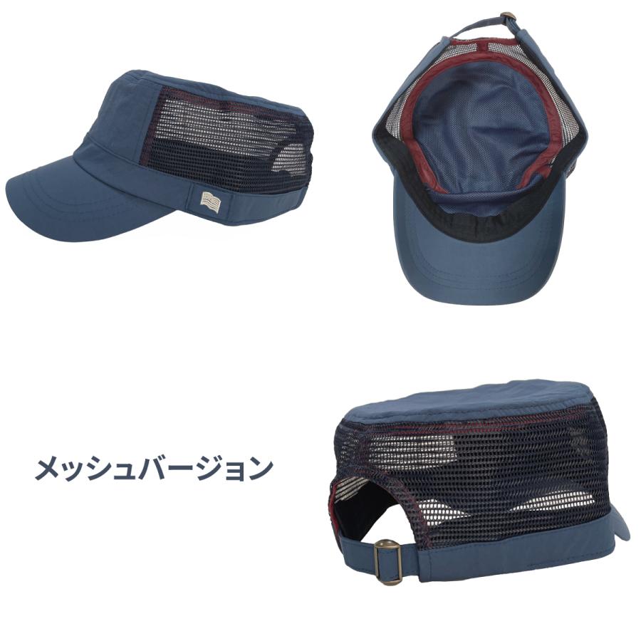 Basiquenti 吸水速乾 通気性 帽子 メッシュキャップ ワークキャップ