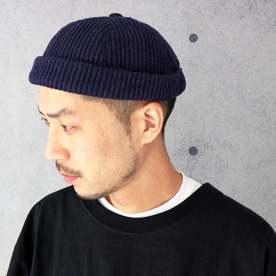 ベーシックエンチ Bokoboko Fisherman Cap 浅い つば無しキャップ フィッシャーマン ニット帽 帽子 ショートニットキャップ クルクルビーニー ロールワッチ | Basiquenti | 07