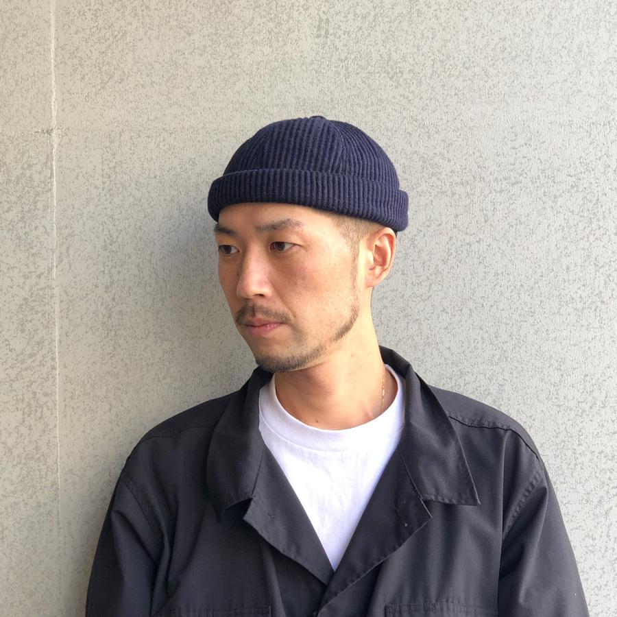 ベーシックエンチ Bokoboko Fisherman Cap 浅い つば無しキャップ フィッシャーマン ニット帽 帽子 ショートニットキャップ クルクルビーニー ロールワッチ | Basiquenti | 16