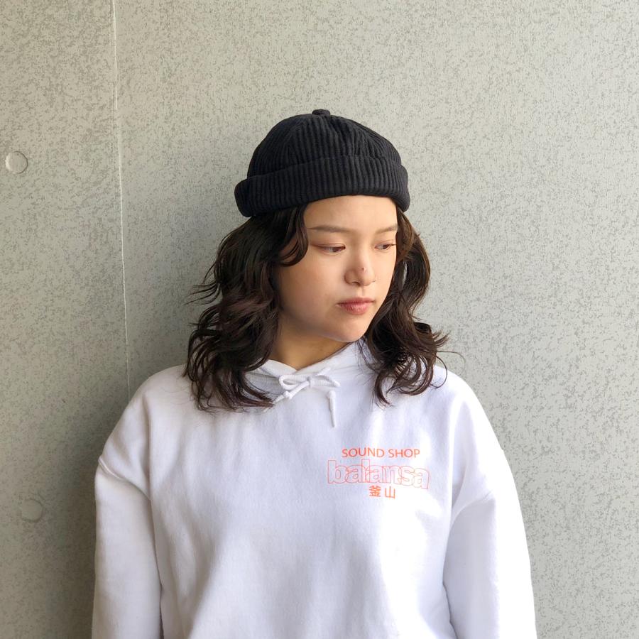 ベーシックエンチ Bokoboko Fisherman Cap 浅い つば無しキャップ フィッシャーマン ニット帽 帽子 ショートニットキャップ クルクルビーニー ロールワッチ | Basiquenti | 18