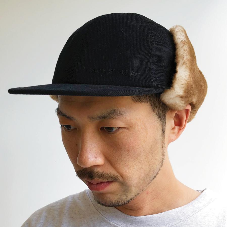 ベーシックエンチ Corduroy Flap Cap コーデュロイ フラップキャップ 帽子 パイロット 防寒 アビエイター イヤマフ キャップ 親子 キッズ メンズ レディース | Basiquenti | 09