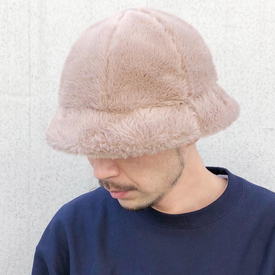 ファー 吸水速乾 抗菌 消臭 メトロ テニス クルーハット バケットハット もこもこ ふわふわ メンズ レディース フリーサイズ アウトドア 防寒 帽子 Fur Crew Hat | Basiquenti | 05