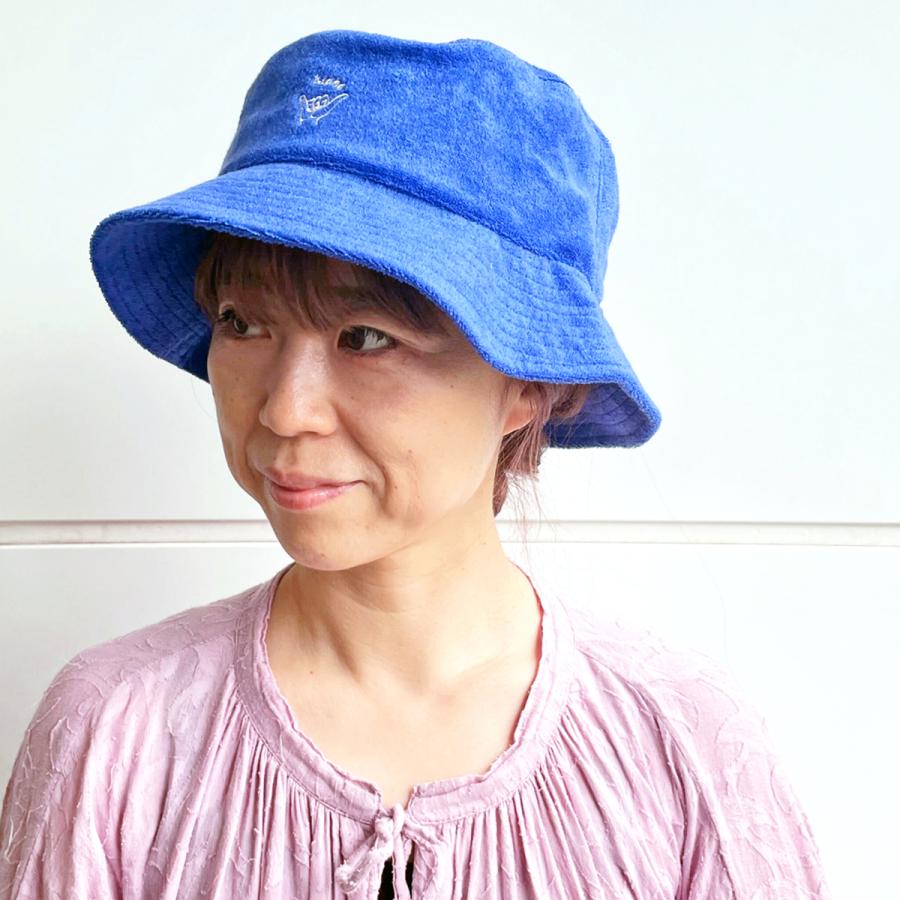 パイル ハンドサイン ハット 洗える 抗菌 消臭 吸水速乾 バケット サファリ 帽子 メンズ レディース フリーサイズ ベーシックエンチ Pile Handsign Hat | Basiquenti | 09