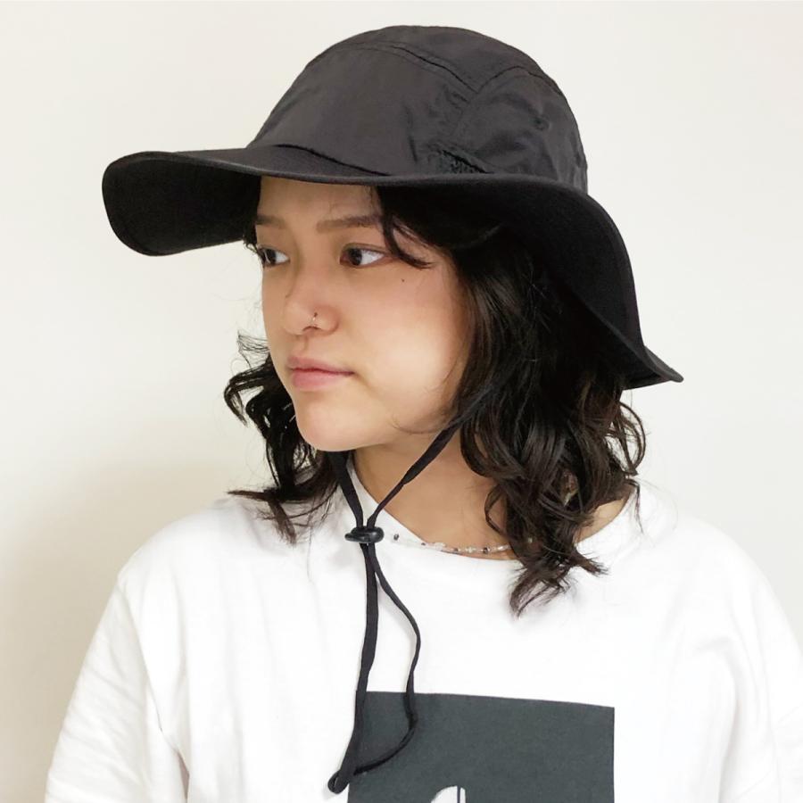 はっ水 抗菌 消臭 吸水速乾 帽子 サファリハット ハット メンズ レディース フリーサイズ レインハット ベーシックエンチ Water Repellent Safari Hat | Basiquenti | 05