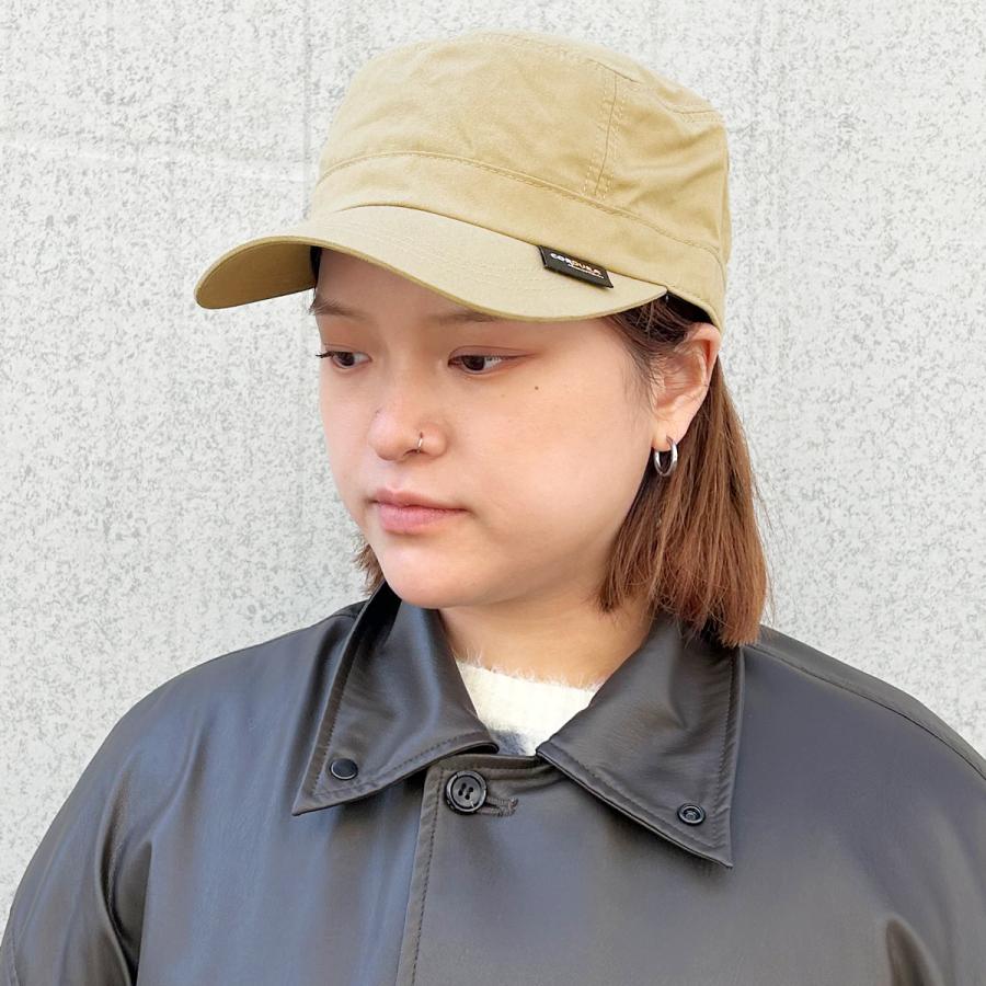 コーデュラ素材 洗える 抗菌 消臭 ワークキャップ 帽子 レディース メンズ フリーサイズ ゴルフ 釣り ベーシックエンチ コーデュラ チノ ワーク キャップ | Basiquenti | 06