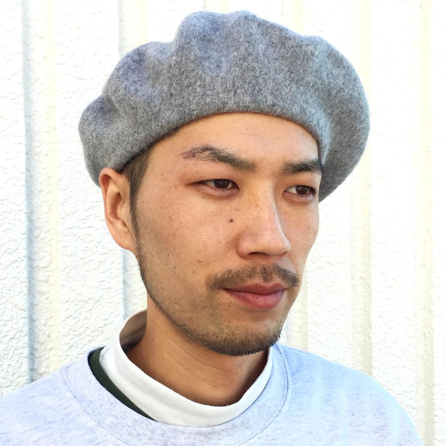バスク ベレー ウール フェルト ベレー帽 帽子 メンズ レディース ユニセックス フリーサイズ ミリタリー 画家 軽量 なめらか ベーシックエンチ Basque Beret | Basiquenti | 09