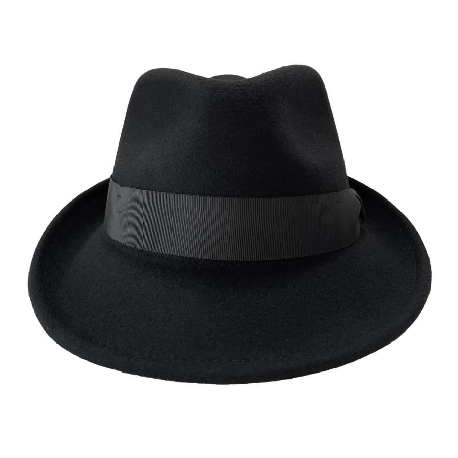ウール100% 3サイズ フェドラ フェルト ハット 中折れハット 帽子 大きいサイズ 小さいサイズ Mサイズ  フリーサイズ ビッグサイズ Premium Charm Fedra | Basiquenti | 05