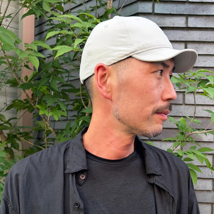 洗える はっ水 ストレッチ 抗菌 消臭 コーデュラ ショートブリム キャップ 帽子 レディース メンズ フリーサイズ ゴルフ アウトドア Cordura Mini Rip Ball Cap | Basiquenti | 07