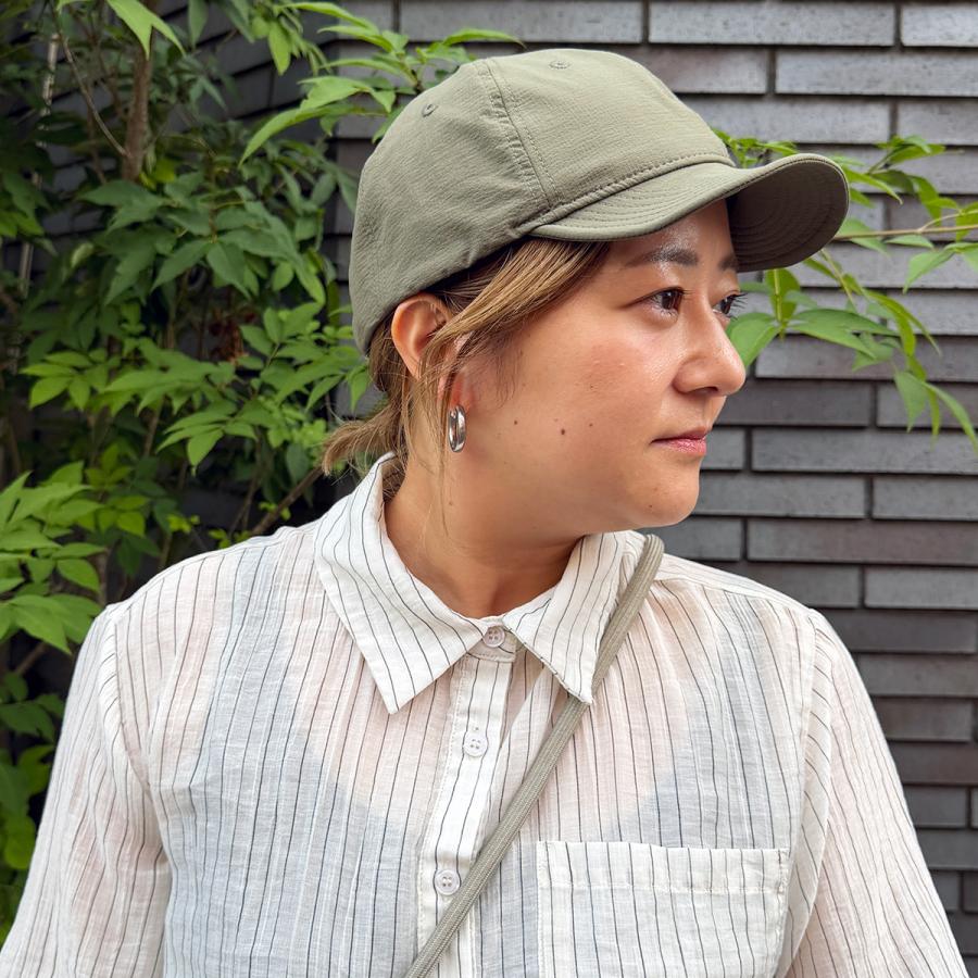 洗える はっ水 ストレッチ 抗菌 消臭 コーデュラ ショートブリム キャップ 帽子 レディース メンズ フリーサイズ ゴルフ アウトドア Cordura Mini Rip Ball Cap | Basiquenti | 10