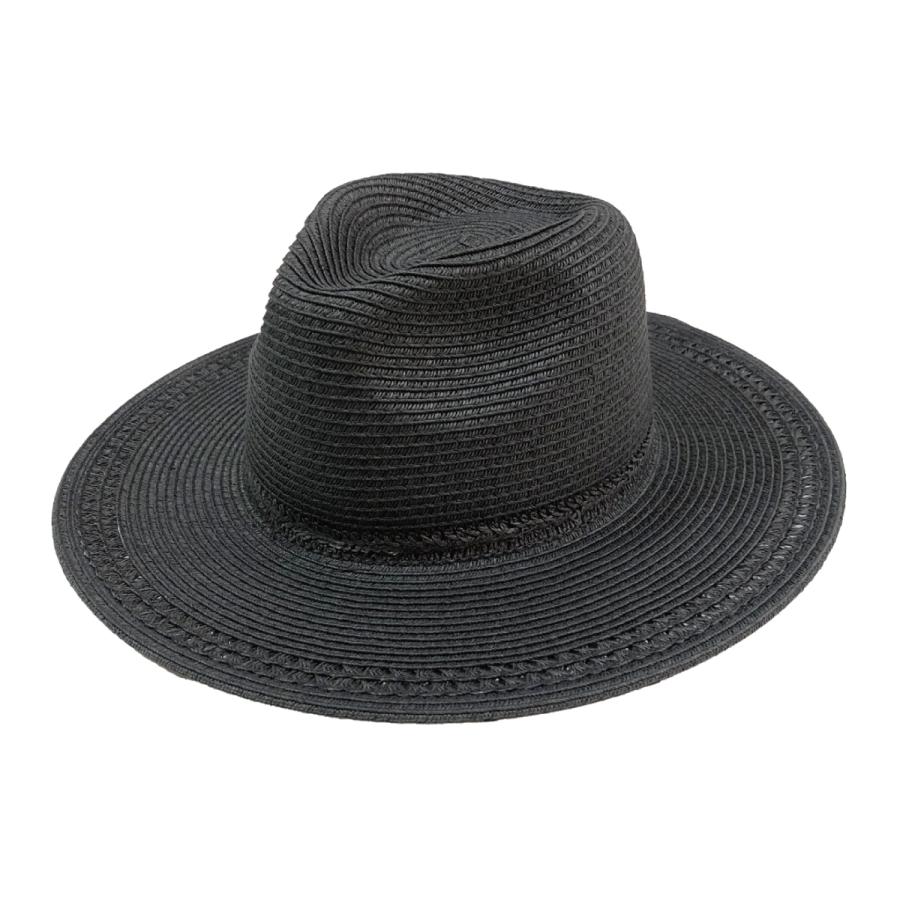 つば広 抗菌 消臭 ペーパーハット 中折れ リゾート 麦わら帽子 通気性 紫外線 UV対策 メンズ レディース フリーサイズ アウトドア 釣り Airway Long Brim Hat | Basiquenti | 01
