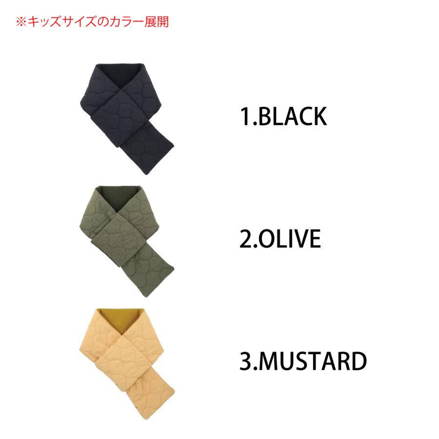 ベーシックエンチ Onion Quilting Muffler マフラー ダウンマフラー オニオン キルティング メンズ レディース 防寒 ミリタリー フリース ループ付き 差し込み式 | Basiquenti | 14