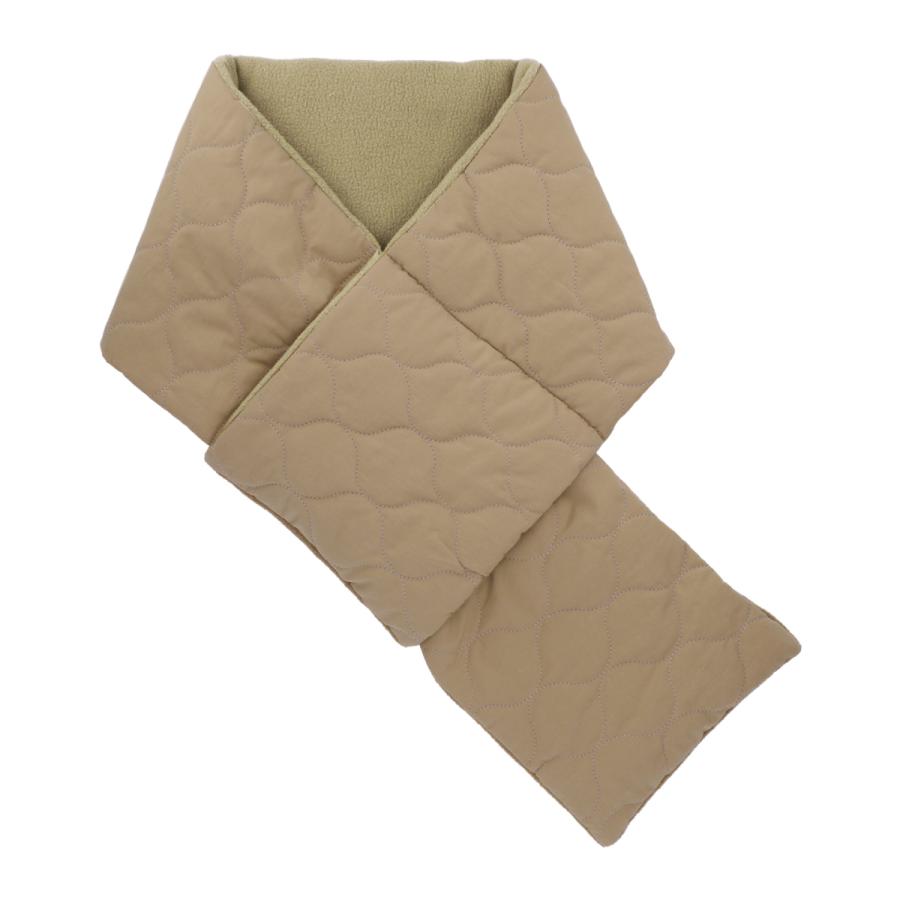 ベーシックエンチ Onion Quilting Muffler マフラー ダウンマフラー オニオン キルティング メンズ レディース 防寒 ミリタリー フリース ループ付き 差し込み式 | Basiquenti | 02