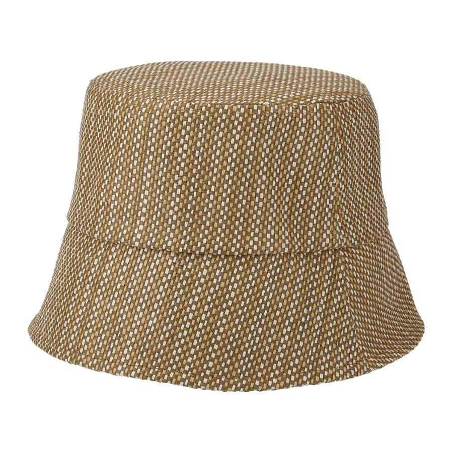 ダウンブリム 抗菌 消臭 クルー バケット ハット 帽子 レディース フリーサイズ UVカット 天然素材 春夏 下向き つば ソエリラ Paper Choice Bucket Hat | Basiquenti | 04