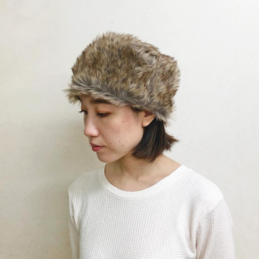 Basiquenti ラバブル Eco Fur Maetel エコファー メーテル 帽子 抗菌