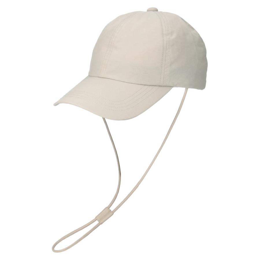 マットサテン 抗菌 消臭 キャップ あご紐付き 顎紐 上品 コットン ナイロン ローキャップ 帽子 レディース フリーサイズ 小顔 ダンス ソエリラ Eco Leather Cap | Basiquenti | 02