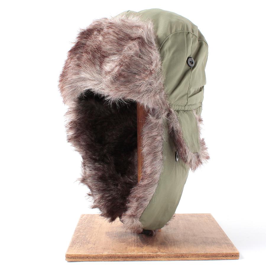 アビエイター キャップ フライトキャップ 帽子 耳あて 防寒 レディース メンズ 子供 フリーサイズ パイロットキャップ ベーシックエンチ Aviator Cap |  | 03