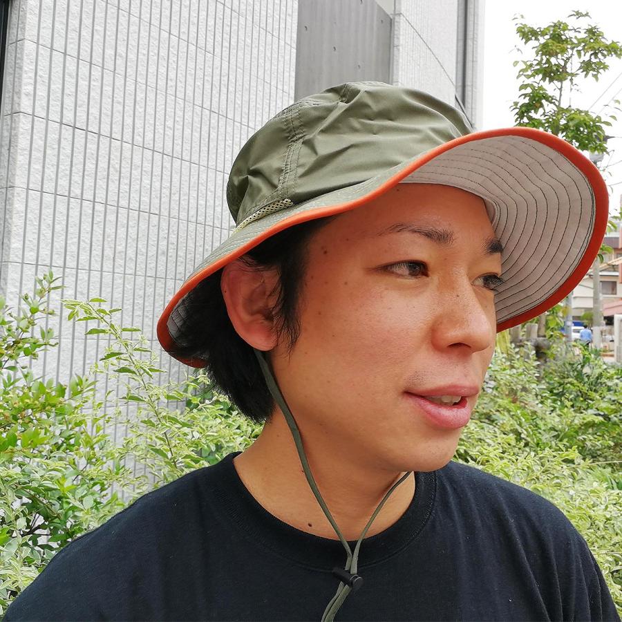 撥水 最高基準 5級取得 サファリハット UVカット率 99.9% UPF50+ 手洗い 吸汗速乾 防汚 サーフハット レインハット アウトドア Teflon Coolever Hat |  | 06