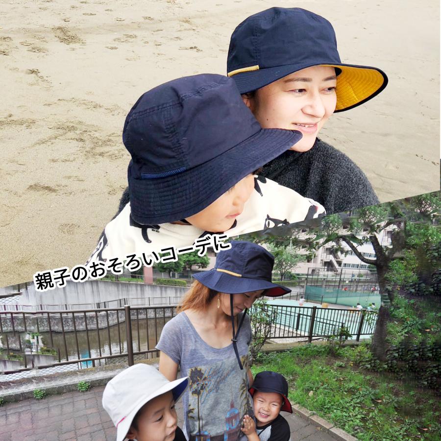 サファリハット 大きいサイズ有り テフロン はっ水 UVカット 99.9% UPF50+ 洗える 帽子 サーフハット レインハット レディース メンズ キッズ Teflon Safari Hat | Basiquenti | 38