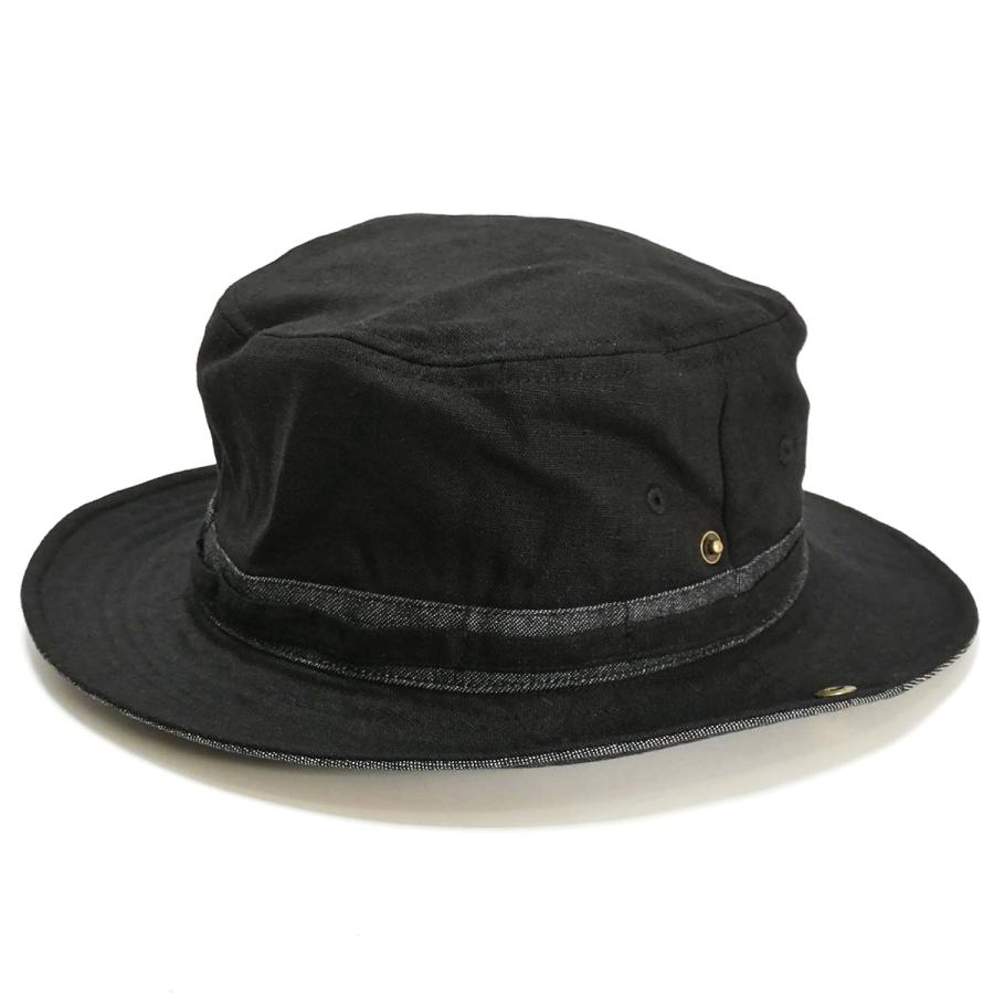 特大サイズ 通常サイズ入荷 Linen Denim Hat ベーシックエンチ サファリハット テンガロン 麻 リネン 大きいサイズ 64cm フリーサイズ レディース メンズ｜riverup｜02