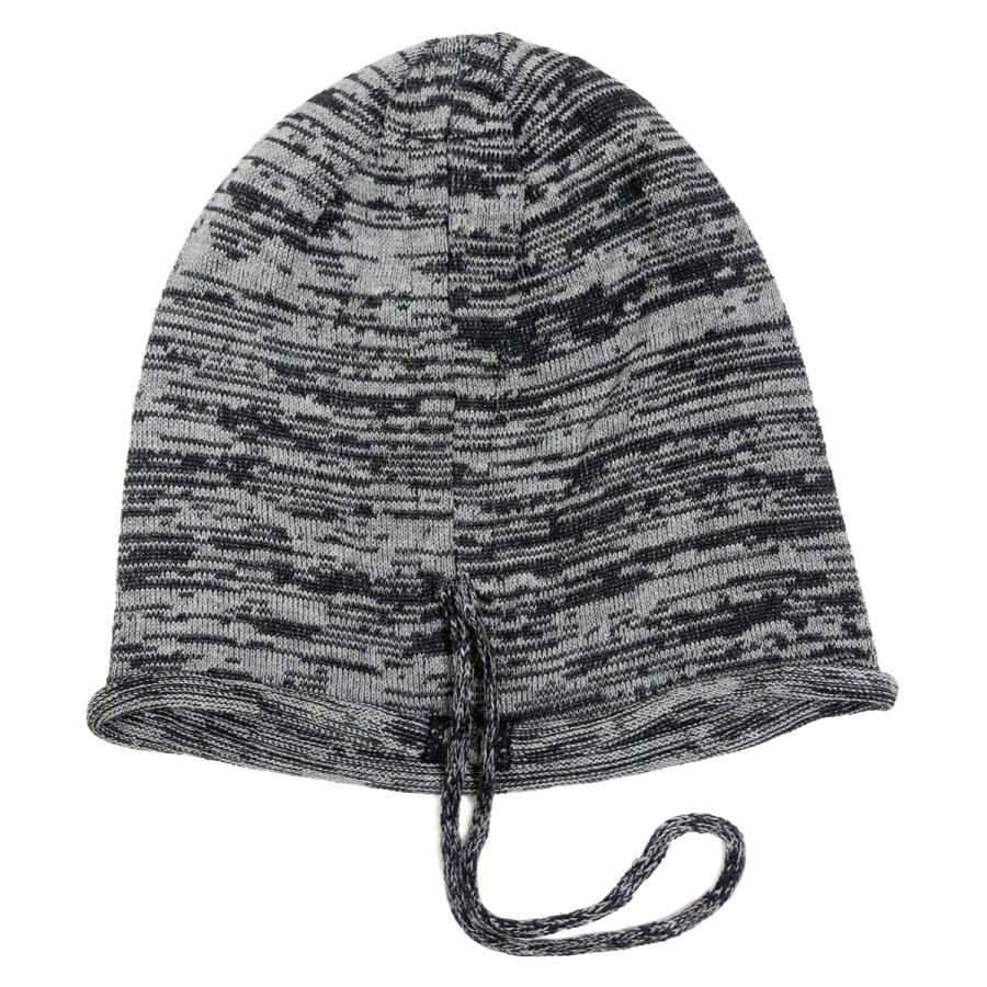 ベーシックエンチ Solid Strings Knit Cap 帽子 薄手 ニット帽 大きめ対応 ニットキャップ クルクルビーニー ロールニット ロールワッチ  メンズ レディース｜riverup｜06