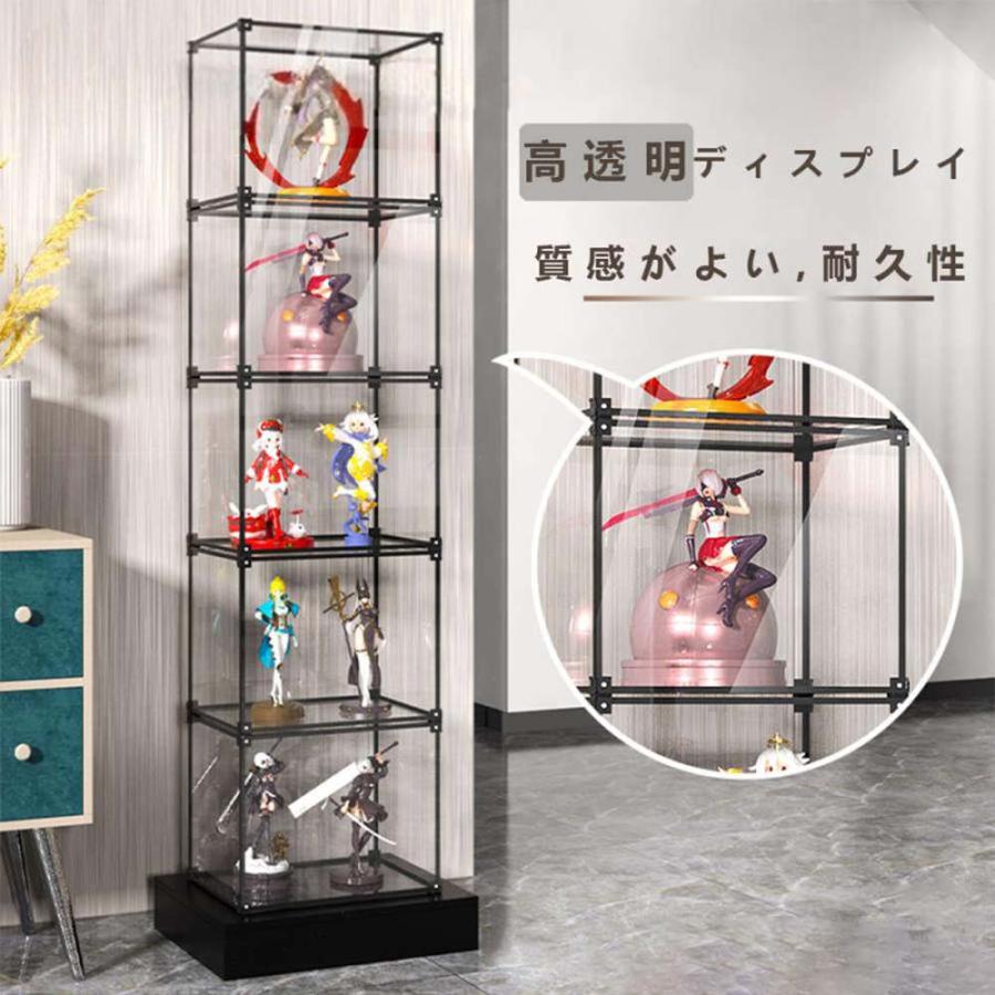 新品 しっかりしたアクリル 収納棚