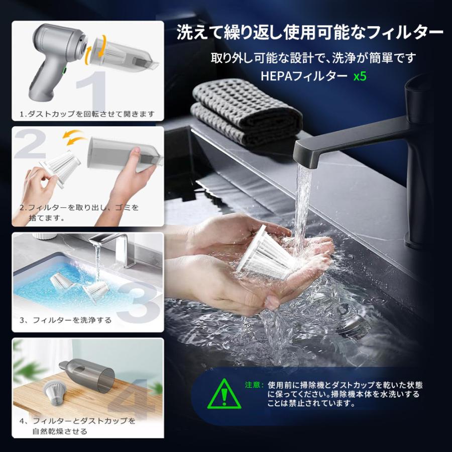 ワイヤレスの掃除機で、充電して使うことができます。 新品です