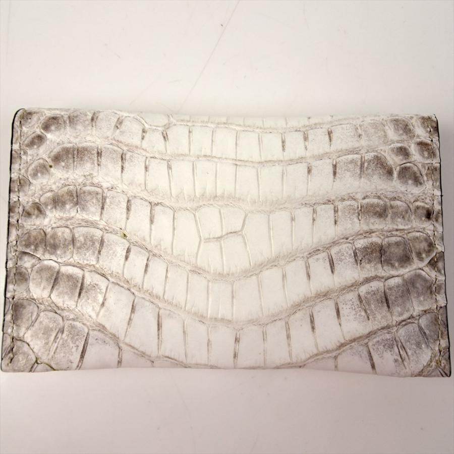 新品 クロコダイルレザー カードケース 名刺入れ ヒマラヤ ヒマラヤ