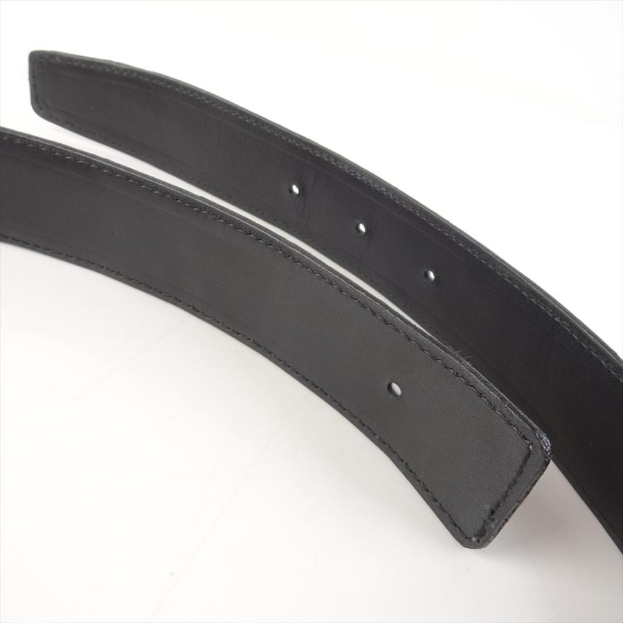 新品 クロコダイル ベルト レザーベルト Hベルト Hバックル コン  